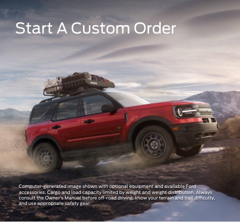 Start a custom order | Hammett Motor Company in Durant MS